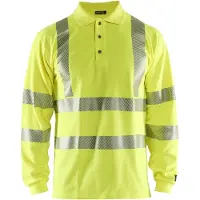 Blakläder Inhärentes langärmeliges Multinorm-Piqué-Poloshirt