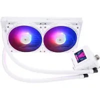 Thermalright - Frozen Warframe 240 SE ARGB - FROWAR24SEARGB-WH - Wasserkühlung AIO - 2x 120 mm ARGB Lüfter - Weiß