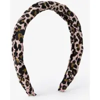 Sissy-Boy Haarreif Mit Leoprint - Braun