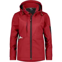 Dassy Gravity Next Women Softshell-Jacke für Damen rot/schwarz S