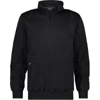 Dassy Hyrax Next Sweatshirt mit Reißverschluss schwarz 4XL