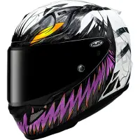 HJC RPHA 12 Anti Venom 2 Marvel MC8 Integralhelm unisex Fiberglas schwarz, XL