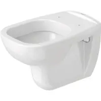 Duravit Wand-WC D-CODE tief, 355x545mm HygieneGlaze weiß HygieneGlaze weiß
