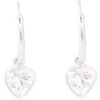 Luxenter Sterling Silber 925 Ohrringe mit rhodiniertem Brillant Zirkonia - Essential