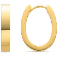 Luxenter Ohrringe mit 18 Karat Goldauflage - Firax