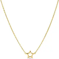 Luxenter Halskette Sterling Silber 925 18k vergoldet - Bandoead
