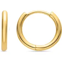 Luxenter Ohrringe mit 18 Karat Goldauflage - Viaga