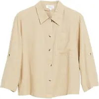 s.Oliver Blouses Beige Größe: 46 | Longsleeves Outlet | Damen | Braun