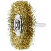 Lessmann Schaft-Rundbürste Messingdraht 0,20 mm