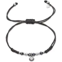 Luxenter 925 Sterling Silber und rhodiniertes weißes Perlenarmband - Nexa