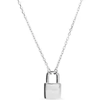 Luxenter 925 Sterling Silber rhodiniert Halskette - Imlor