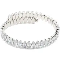 Luxenter -Armband mit glänzendem Zirkonia in silberner Ausführung - Comega