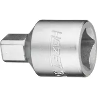 Hazet Öldienst Schraubendreher-Steckschlüsseleinsatz 3702-1, 1/2 (12,5 mm) Vierkant hohl, Innen Vierkant Profil, SW 10 mm