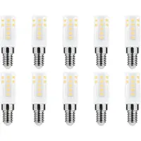 Modee Lighting E14 LED-Lampe Röhre 3,5W 350lm 2700K warmweiß 10 Stück