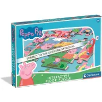 Clementoni Peppa Wutz Reading interaktives 24-teiliges Puzzle