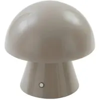 LINDBY LED Tischlampe Nevijo , dimmbar, alu / grau / zink, für Wohn- / Esszimmer, Metall, Junges Wohnen, LED Tischlampe