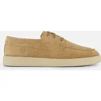 Clarks Schnürschuhe Wallabee EVO Herren Dark Sand-Schuhgröße 47