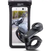SP Connect Moto Bundle LT Mount und Universal Case SPC+ Fahrrad-/Scooter-/Motorrad-Handyhalterung - Spritzwassergeschützt - Universal - Schwarz
