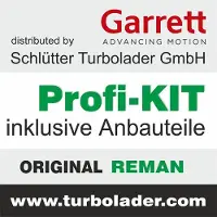 SCHLÜTTER TURBOLADER Lader, Aufladung END of LIFE PROFIKIT - mit GARRETT REMAN TURBOLADER 166-01350EOL