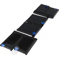 AccuCell Akku passend für A2519 für MacBook Pro 14 M1 Pro A2442 (Late 2021), Li-Polymer, 11,47V, 5800mAh, 69,6