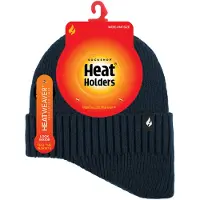 Heat Holder Wärmehalter - Thermische Acryl-Winter-Expeditionsmütze mit tiefem Halsausschnitt für Männer - Navy