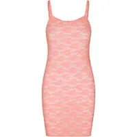Hunkemoller Slipdress aus Allover-Spitze Rosa
