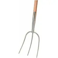 Ideal PIONIER-Streugabel, 3 Zinken, 135 cm Eschen-Stiel
