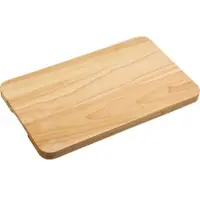 Kesper Schneidebrett, Rubberwood, FSC, 45x27x2,5cm, braun,