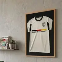 K-Möbel Echtholz Trikot Rahmen Braun 50x70 cm für Kindertrikots & Fan Shirts
