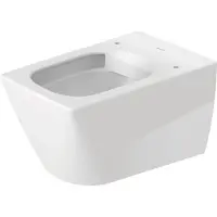 Duravit DU Wand-WC Viu 570mm rimless Weiß Tiefspüler, Durafix inkl., WG