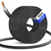 HIS HIKRA SOL Solarkabel 6 mm² 100 m schwarz | H1Z2Z2-K | PV-Kabel für Photovoltaik | UV- & witterungsbeständig |