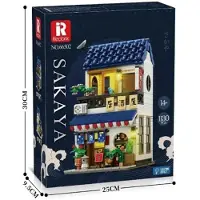 ReoBrix 66502 Izakaya Klemmbaustein Set 1130 Teile