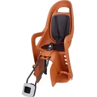 Polisport Move SP 1100263 Groovy Maxi FF 29' Rear Child Bike Seat Frame Mounting - Karamellbraun/Schwarz passend für Braun & Sc