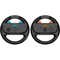 Just for games BL1007, Nintendo Switch, Nintendo Switch 2, Lenkungs-Bausatz, Schwarz, 2 Stück(e), 140 mm, 140 mm