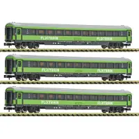 Fleischmann 6260086 N 3-tlg. Set 2: Reisezugwagen, FlixTrain
