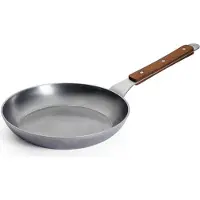 Woll Bratpfanne "Carbon Steel Flachpfanne" Karbon-Stahl 1 Stk. tlg. natürlicher Antihafteffekt nach dem Einbrennen