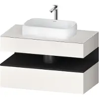 Duravit Waschtischunterschrank Qatego 100x55x60cm, gra m/we m, Pl, Nischenb