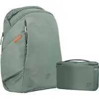 Leofoto Daily Lite Series Backpack 17L - Grün inkl. Kamera-Cube