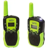 Moses . Expedition Natur Walkie-Talkie, 2 Walkie-Talkies für Kinder ab 6 Jahren, bis zu 3 km Reichweite, 22 Kanäle, 2er Set Funkgeräte mit integrierter