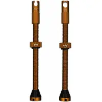 Peaty's Peatys X Chris King MK2 Tubeless-Ventile 1 Paar 80 mm Bourbon PTV2-80-BRB-12