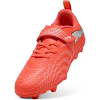 Puma FUTURE 9 PLAY V FG/AG RB Jr - Glowing Red-White-Black, Größe:3.5
