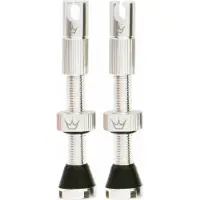 Peaty's Peatys X Chris King MK2 Tubeless-Ventile 1 Paar 60 mm silber PTV2-60-SIL-12