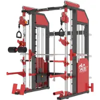 Kubisport Kraftkäfig mit Multipresse und Gewichten 2 x 90 kg, Belastbarkeit 800 kg