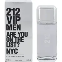 Carolina Herrera 212 VIP men 200 ml, Männer, 200 ml, Bernstein, Tonka-Bohne, Amber,Tonka bean, Spray, Alcool dénaturé, Aqua (eau), Parfum (Fragrance), Hamamelis Virginiana (Witch Hazel)...
