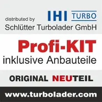 SCHLÜTTER TURBOLADER Lader, Aufladung PROFI KIT - mit orig. Ishikawajima (IHI) Turbo NEUTEIL AT 166-01165