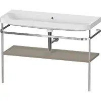 Duravit HP4839N92920000 Metallkonsole bdst. m. HD2 Plus,o.HL