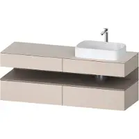Duravit QA4778043910000 QTG KWTU WH Ek. 1600x550x600 Tp. Mt.