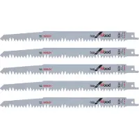 Bosch S 1531 L Green Wood fast Säbelsägeblätter 240mm 5 Stück