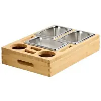 Kesper Couchbar, Bambus, FSC, 39,8x26x7,5cm, braun, Bambus