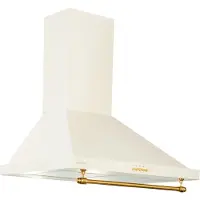 Klarstein Dunstabzugshaube 60cm, Abluft-Dunstabzugshaube mit LEDs, Leistungsstarke Abzugshaube Leise, 591,5 m³/h Luftstrom, Wandhaube mit Aluminium-Fettfilter & 3 Leistungsstufen, Dunstabzug 60 cm